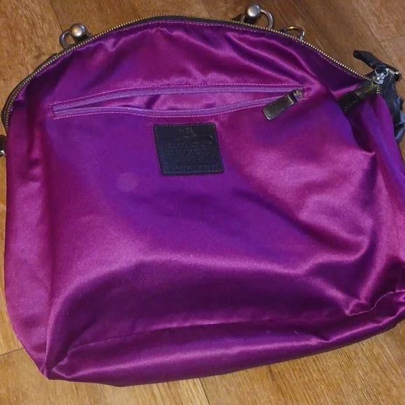 Coach Limited Edition Coach Sophia Black Leather Gunmetal Studs Bag MSRP $795 - Picture 15 of 16